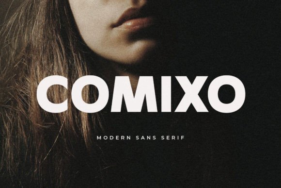Comixo: A Modern Sans Serif Typeface for Editorial Design and Digital Publishing