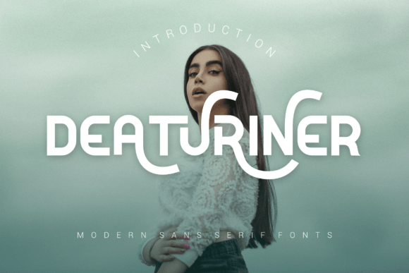Deaturiner: A Bold Sans Serif Font for Modern Editorial Design