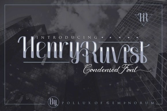Henry Ruvist: A Condensed Display Font That Elevates Web Typography