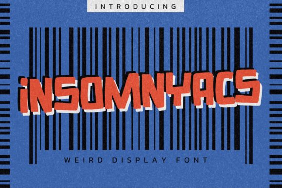 Insomnyacs: A Bold Display Font for High-Impact Campaign Visuals