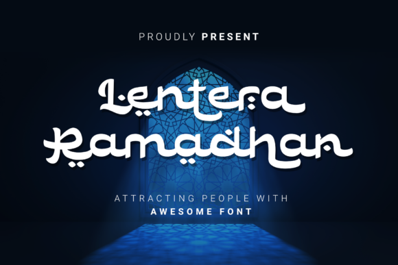 Lentera Ramadhan: A Stylish Arabic Display Font for Modern Web Design
