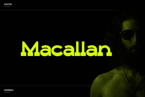 Macallan: A Bold Display Font That Elevates Campaign Visuals