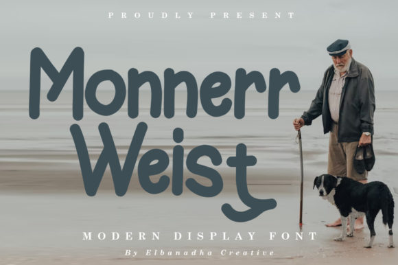 Monnerr Weist: A Quirky Vintage Font That Brings Personality to Branding