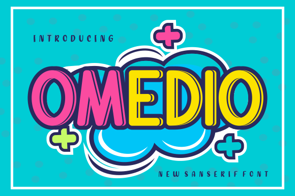Omedio: A Playful Sans Serif Font for Modern Web Design Projects