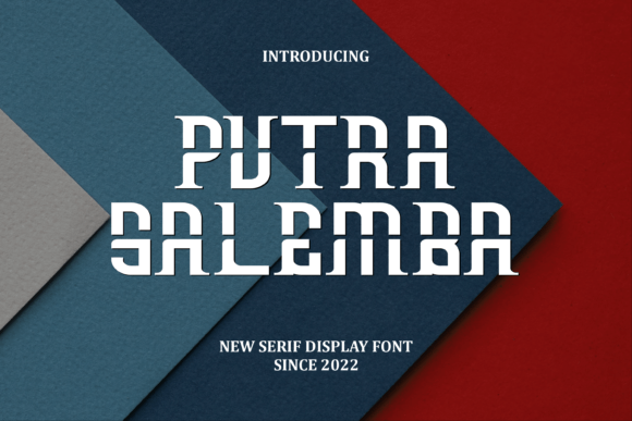Putrasalemba: A Slab Serif Font That Brings Warmth to Modern Editorial Design