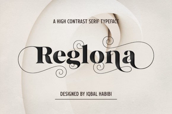 Reglona: A Luxurious Serif for Editorial Elegance
