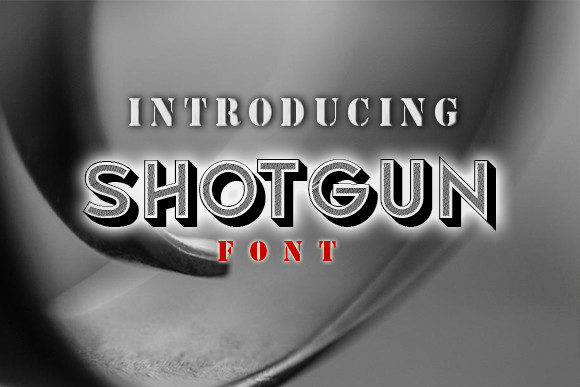 Shotgun: A Bold Display Font That Elevates Small Business Branding