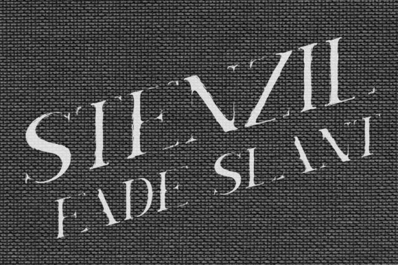 Stenzil Fade Slant: A Bold Display Font for Scroll-Stopping Digital Campaigns