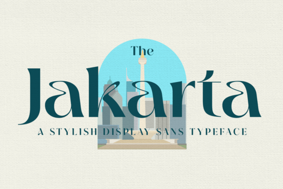 The Jakarta: A Stylish Sans Serif for Modern Campaign Design